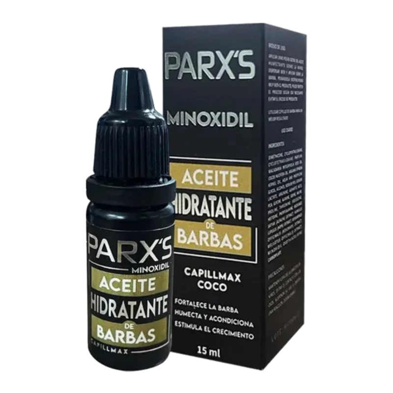 Aceite para barba Parxs Minoxidil 15ml