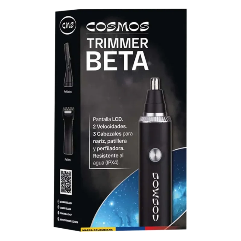 Trimmer Cosmos Beta Resistente al agua 3 en 1
