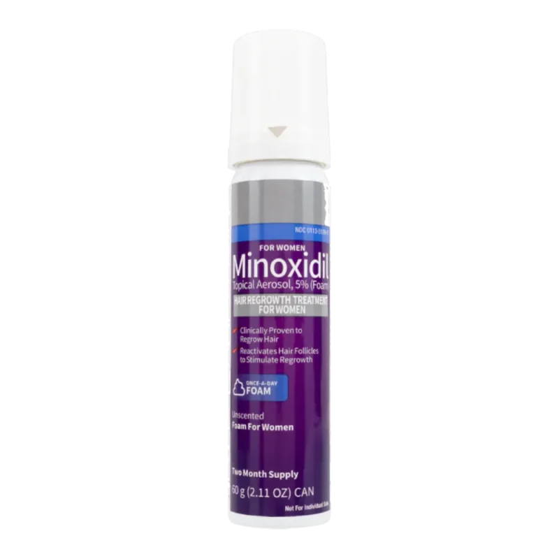 Minoxidil en espuma para mujer
