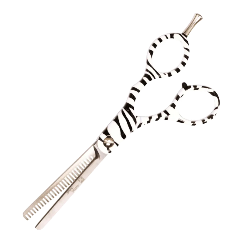 Tijera entresacar Strong Zebra