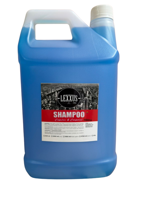 SHAMPOO LEXXUS PRO AZUL GALON