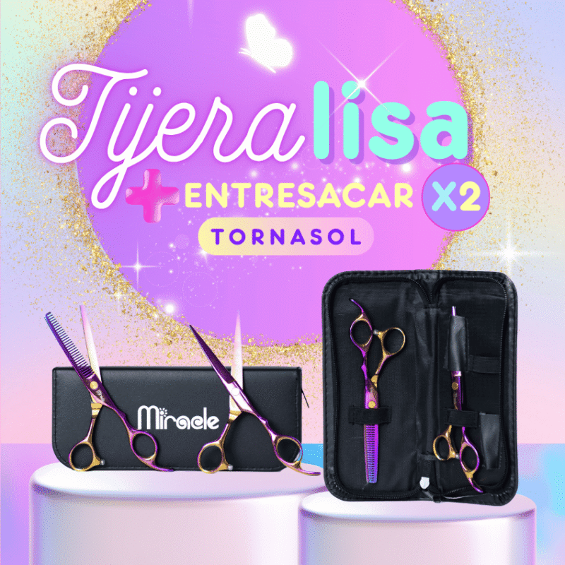 Kit de tijeras Miracle x2